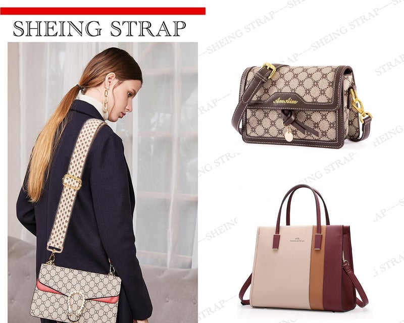 Shein Purse Strap Replacement Crossbody Handbag Shoulder Strap Adjustable - Image 2